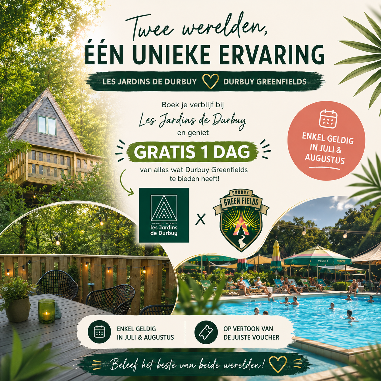 Les Jardins de Durbuy samen met Greenfields